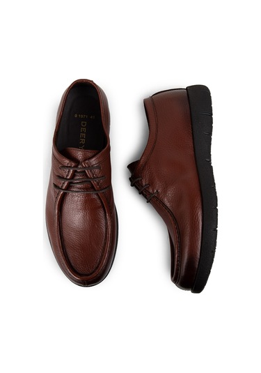 Deery Hakiki Deri Bakır Rengi Erkek Günlük Ayakkabı - 01971mbkrc01 Bakır