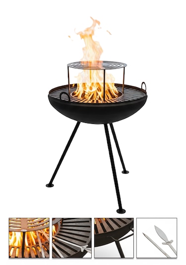 Yarım Dünya Mangal Siyah