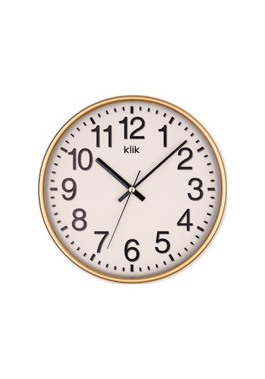 Venüs Gold Minimalist Duvar Saati Gold