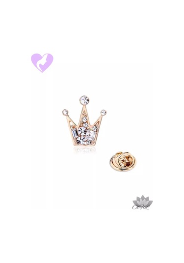 Olfil Mini Madalyon-korsaj Takımı Işıltı Stili 194305022 Altın Rengi