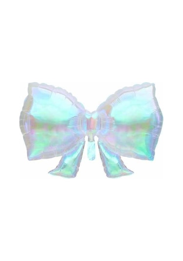 40" Folyo Balon Fiyonk Hologram 92 58,5cm Beyaz