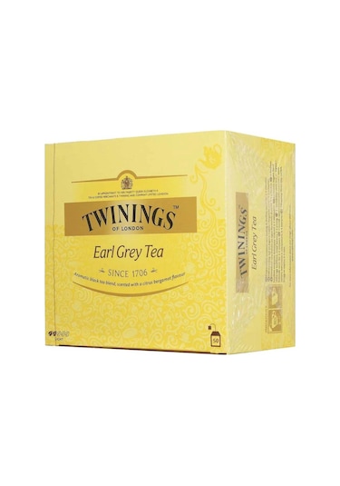 Twinings Classics Earl Grey Bergamot Aromalı Siyah Bardak Poşet Çay 50 x 2 G