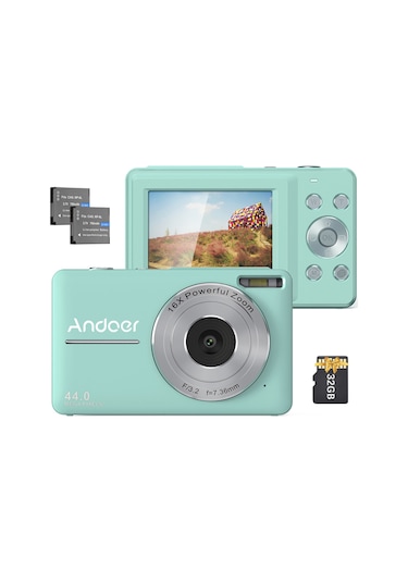 Geeksen Andoer Taşınabilir 1080p Dijital Kamera Video Kamera 44mp