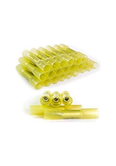 Ek Muf Kablo Birleştirici Daralan Makaron Kirmizi 4 - 6 MM 10Adet