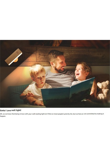 Şarj Edilebilir Duvar Aplikleri, Sıcaklık Kısılabilir Pil İle Çalışır Ahşap Rengi