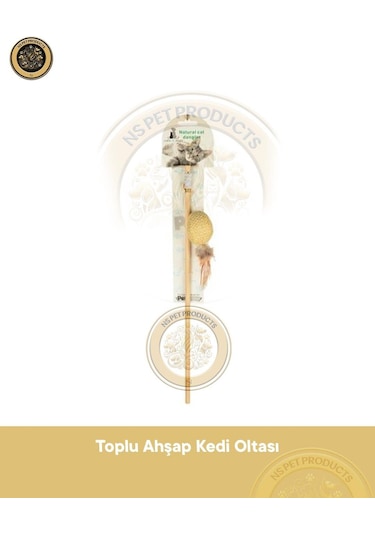 Toplu Ahşap Kedi Oltası