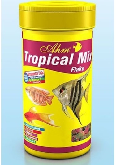 Ahm Tropi̇cal Mi̇x Flake 1000 ML