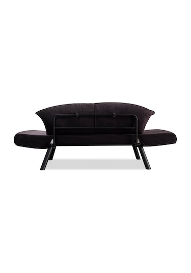 Pafu Genzo İkili Kanepe Siyah