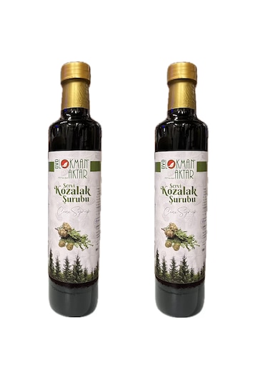 Lokman Aktar Servi Kozalağı Şurubu 2 x 500 ML