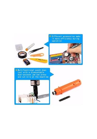 Jakemy JmP15 17In1 Profesyonel Telefon Tablet Bilgisayar Tamir Siyah