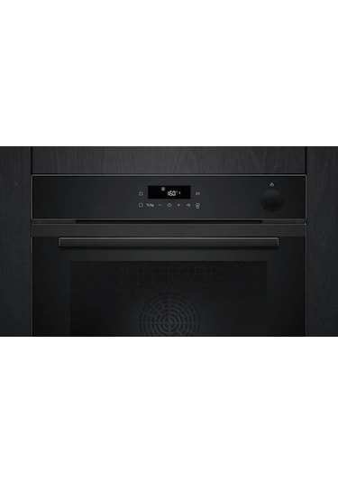 Siemens HR232GEB3 Buhar Destekli Ankastre Fırın Siyah Inox