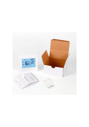 Dofolink Beyaz Arka Işıklı Lcd Ekranlı, Dokunmatik Tuşlu, 5+2 Haftalık Programlanabilir, Çocuk Kilidi Ve Düşük Sıcaklık Korumalı, Pil Beslemeli Pil Yok Gaz Kombi Akıllı Termostat Kontrolörü