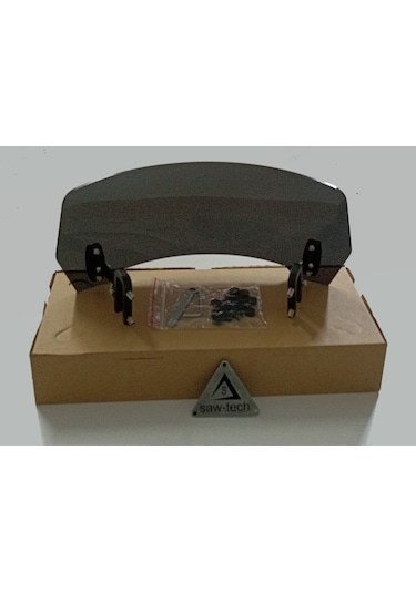 Üniversal Deflektör Rüzgar Saptırıcı Füme Renk Genişlik:320mm X Yükseklik:135mm