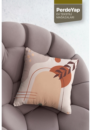 Yaz Esintisi Ve Çiçekleri Desenli 4lü Kırlent Kılıfı