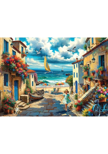 Anatolian 1000 Parçalık Puzzle - Rüya Kasaba 1185