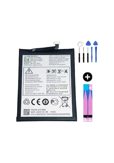 Tcl 10l Tlp-038t1 Uyumlu A Kalite Batarya Pil + Montaj Seti