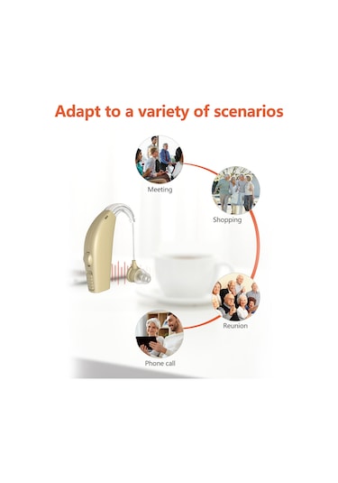 Ses Amplifikatörü İşitme Cihazları Kulak İçi İşitme Geliştirme Cihazı