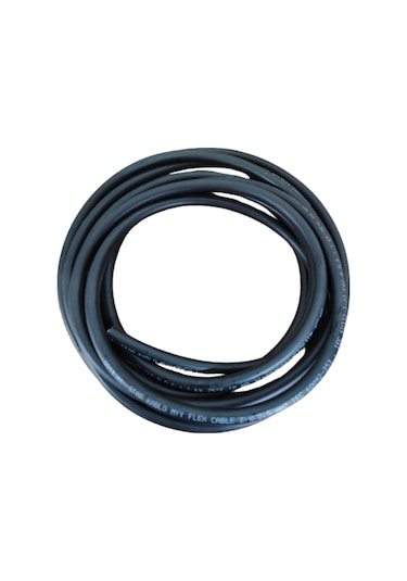 10 Metre 2X2.5Mm Siyah Tekne-Yat-Karavan Kablosu Marin Kablo Siyah