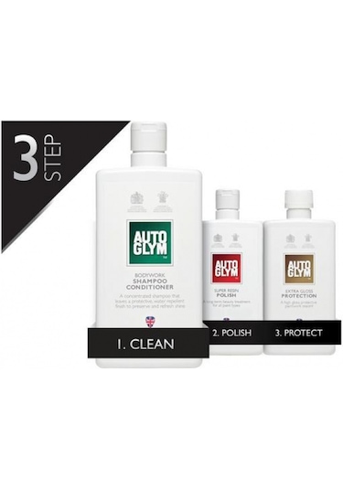 Autoglym Yıkama. Cilalama Ve Koruma Seti