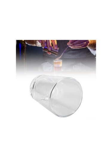 Dofolink Kahve Ölçüm Bardağı, Yüksek Borosilikat Cam, Isı Yalıtımı, Ons Ve Mililitre Ölçekli, Barista Ve Ev Kullanıma Uygun, 80ml Diğer
