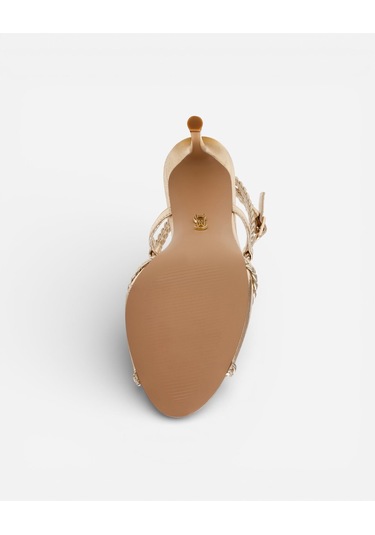 Steve Madden Reynolds Gold Kadın Sarı Topuklu Sandalet Reynolds Gold
