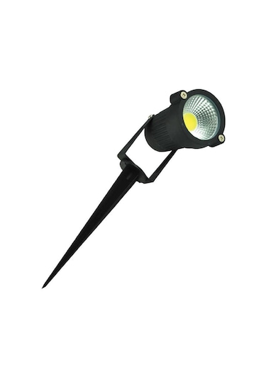 Ycl Ybh-105B 5W Beyaz Cob Led Çimen Armatürü Siyah