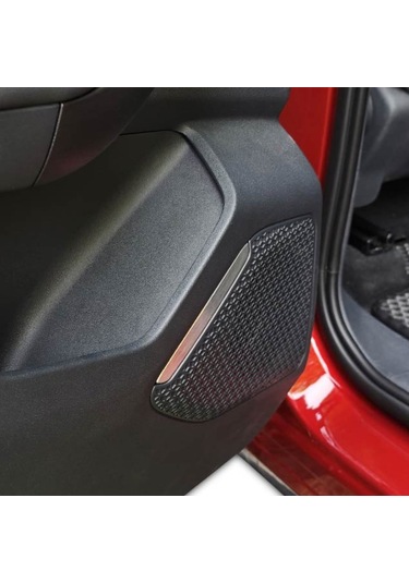 Togg T10x Kokpit & Kapı Hoparlör Çıtası - Krom Taşlı 4 Parça 2023+