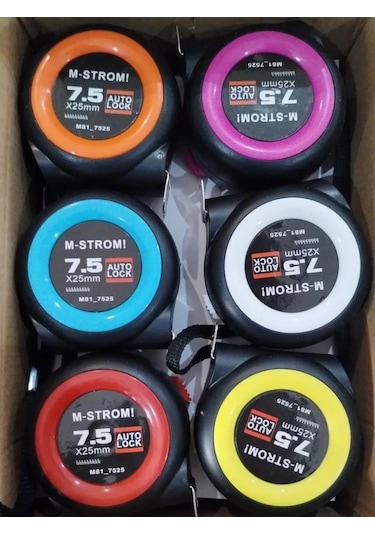 Universam-1 7,5 Metre Şantiye Ölçüm Rulosu 389424552 7.5 M