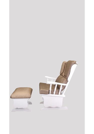 Vavonni Sallanan Sandalye Sallan Koltuk Emzirme Koltuğu Beyaz Iskelet