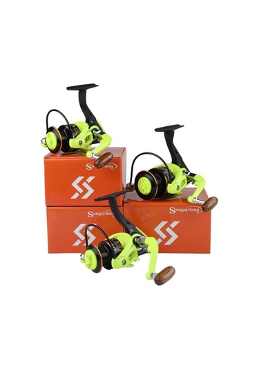 12 Bb 5.0:1 Tatlı Su İplik Balıkçılık Reel 1000-3000 Serisi Sazan Balıkçılık Reel 1000