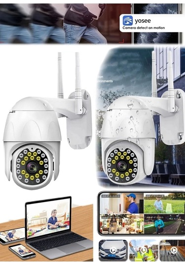 Blic Akıllı Haraket Sensörlü Full Hd 1080 360 Dönen Gece Görüşlü Kamera Ofis Ev Dükkan Kullanım