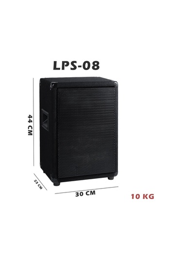 Lastvoice Lps-08 Ahşap Profesyonel Kabin Hoparlör 8'' 350w