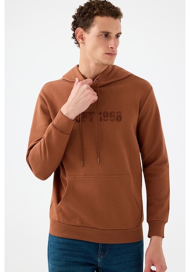 Loft Erkek Sweatshirt Kahverengi