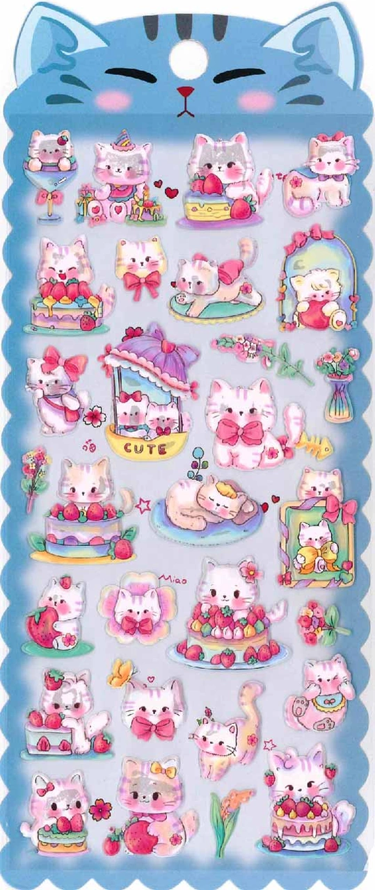 Tanex Puffy Sevimli Kedi Serisi Tnx-28909