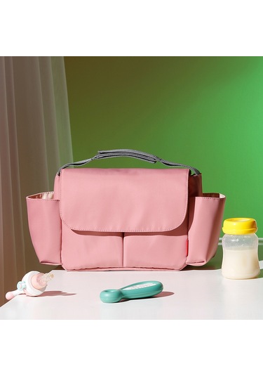 Çok Fonksiyonlu Su Geçirmez Bebek Sırt Çantası, İç Bölme Tasarımı, Hafif Ve Taşınabilir Pembe