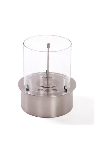 Starfire Yuvarlak Burner Camlı Bioethanol Şömine 25 Cm