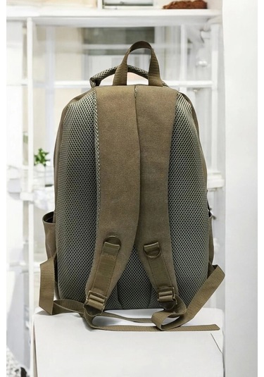 Çöl Kanvas Kumaş 15,6 İnç Laptop -okul Sırt Çantası Renkli Çok Renkli