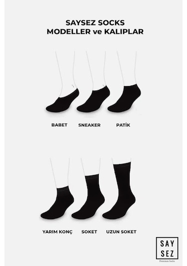 Bambu Kadın Lastiksiz Beyaz Soket Dikişsiz Premium Çorap 3'lü Pkt Beyaz