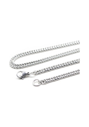 Chavin Gri 60 Cm. 4 Mm. Traşlı Gürmet Erkek Çelik Zincir Dm90-4 478258011