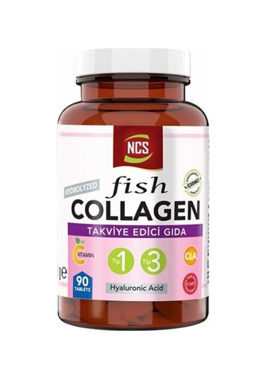 Type 1-3 Balık Kollajen Cla Biotin 90 Tablet Çinko Collagen