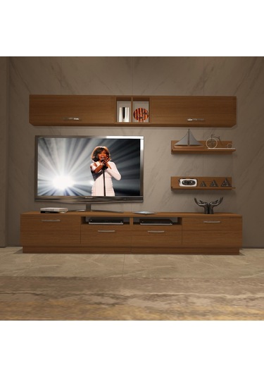 Decoraktiv Trendstyle 5220 Slm Tv Ünitesi Tv Sehpası Ceviz