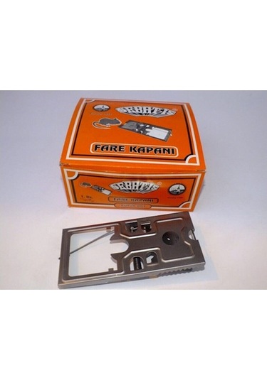 Büro Ev Ofis Yazlık İçin 12adet Yaylı Metal Yabani Fare Sıçan Yakalama Kapanı Seti