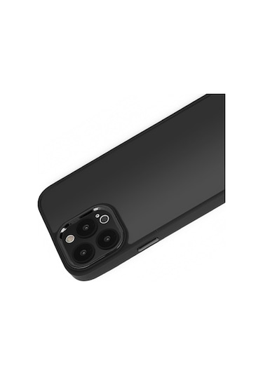 İphone Uyumlu 15 Pro Kılıf Freya Lazer Lens Kamera Çerçeveli Silikon Kapak