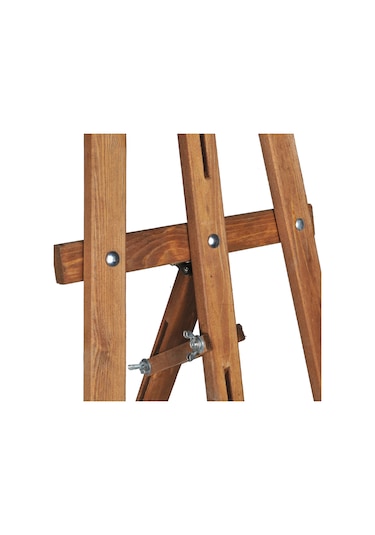 Renkli Şövale - Çanakcı Ahşap 172 Cm Resim Şovale Ressam Sehpası N11.17