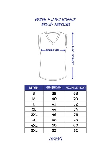 3 Adet Siyah Kolsuz Erkek Atlet V Yaka Sıfır Kol Tişört %100 Pamuklu Siyah