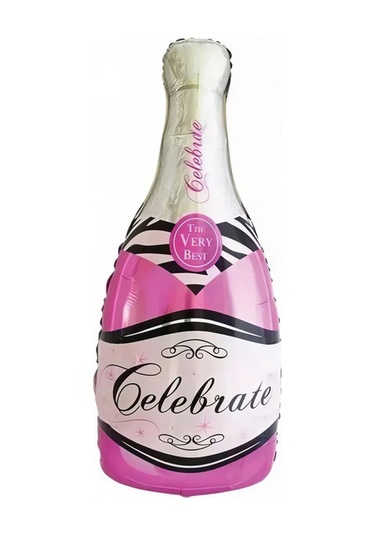 Folyo Balon Pembe Bride To Be Bekarlığa Veda Parti Şişe