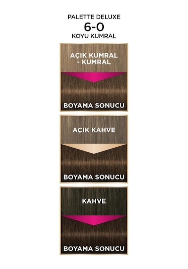 Palette Deluxe 6 - 0 Koyu Kumral X 2 Adet Saç Boyası