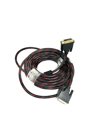 15 Metre Dvi Kablo Dvi to Dvi Kablo 24+1 DVI Kablo Erkek Erkek