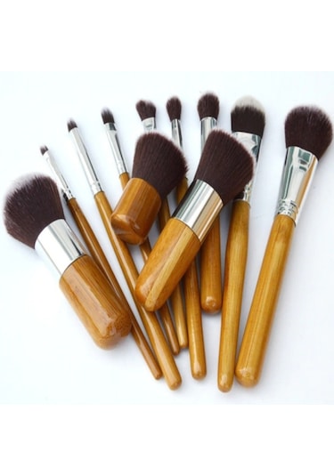 Shineyee 11 Parça Profesyonel Makyaj Fırçası Seti-8