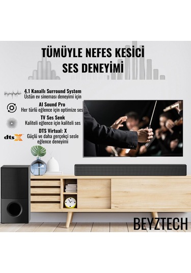 Premium 600watt Güç, Dolby Digital, Virtual:x, Dts Surround Sistem, Lg Thinq, Aı Sound Pro-127202